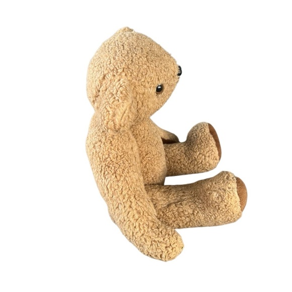 VTG Large Fully Jointed Teddy Bear Firm Feel 17” Head Arms Legs Move GVC - Picture 5 of 13